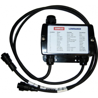 Переходник блока проводки преобразователя LOWRANCE xSonic Pigtail Переходник блока проводки преобразователя LOWRANCE xSonic Pigtail